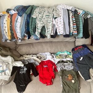Lot of Baby Boy Clothes 80+